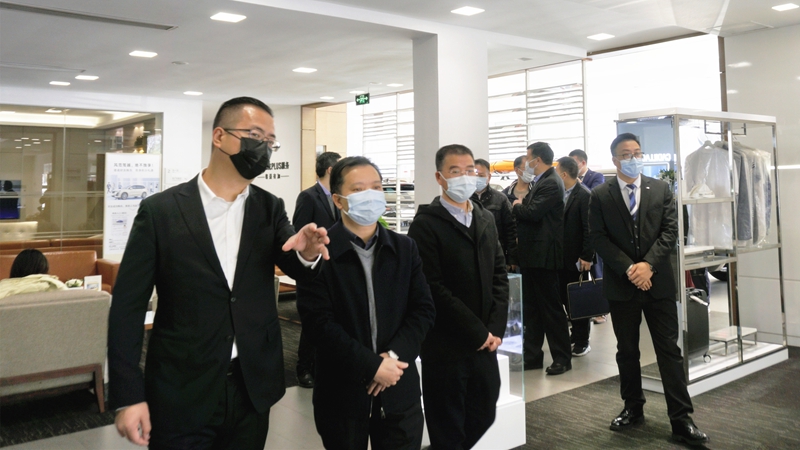 省供銷社、省興合集團領導赴金誠汽車開展基層“三服務”調研
