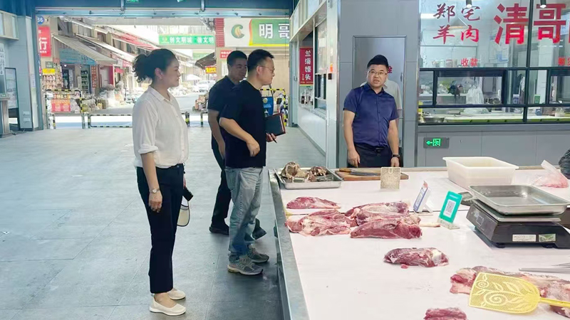 建德新農都管理團隊到浦江農批市場考察交流