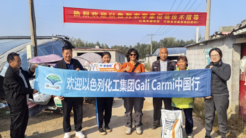 愛普科技攜以色列專家赴東?？h開展西紅柿種植技術指導